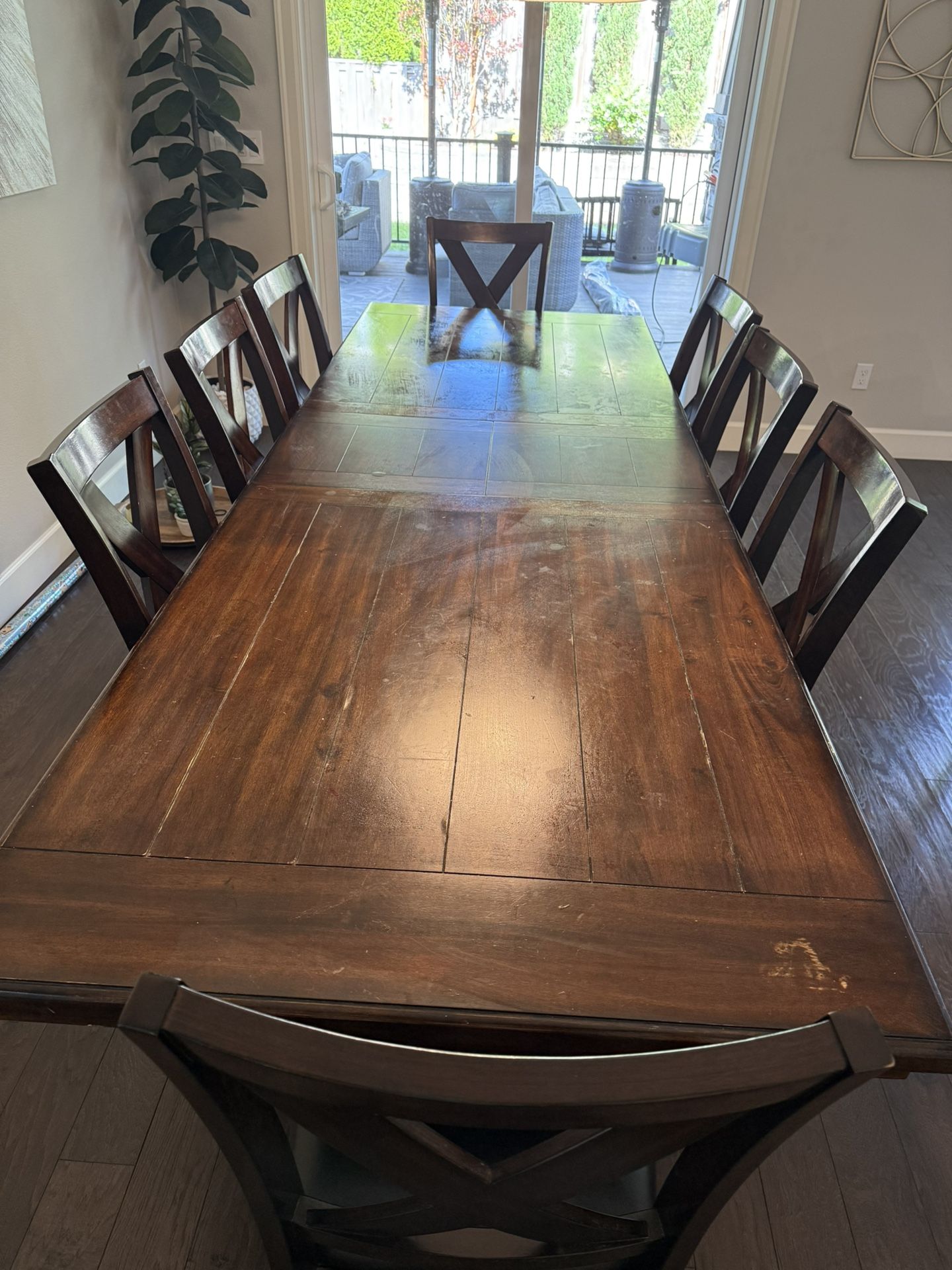 Dining Table With 8 Chairs