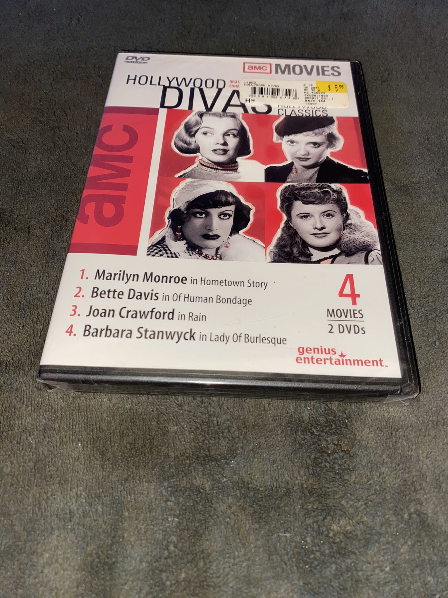 Hollywood Divas Collection DVD . New.