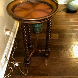 Solid Wood Side Table 