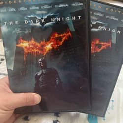 Two DVD Movies-The Dark Knight 