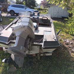 1984 Bass Boat., Glastron,Blue Gray, 