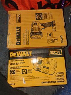 DeWalt 20V LED Spotlight and Fast Charger Bundle