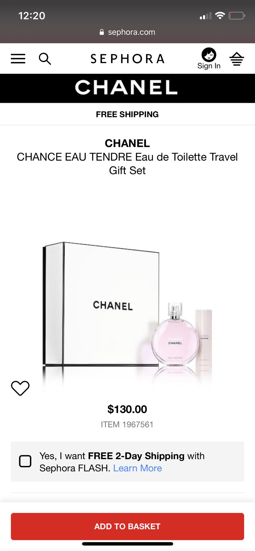 Chanel Chance Set ( Limited Edition ) – Wearfumes