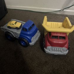 Green Toys Trucks $5 For Both 