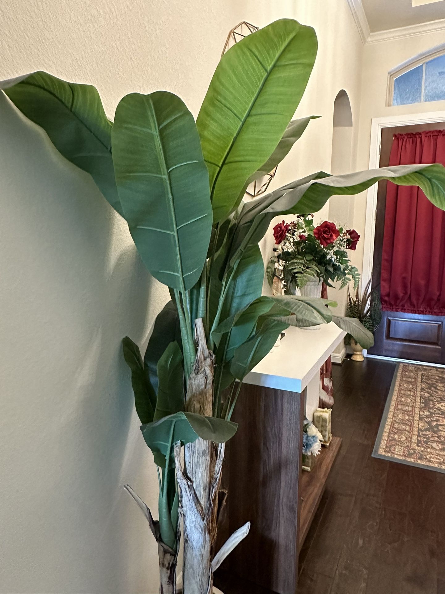 Realistic Indoor Banana Fake Plant