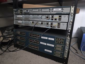 Complete CCNA Home Lab Bundle – Cisco Routers, Switches + Rack + Official Books