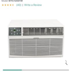 Koldfront 12000 BTU 208/230V Through the Wall Air Conditioner with 10600 BTU Heater with Remote Model:WTC12001W