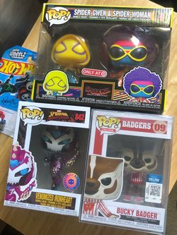 Set Funko Pop Lot – Marvel & College Figures