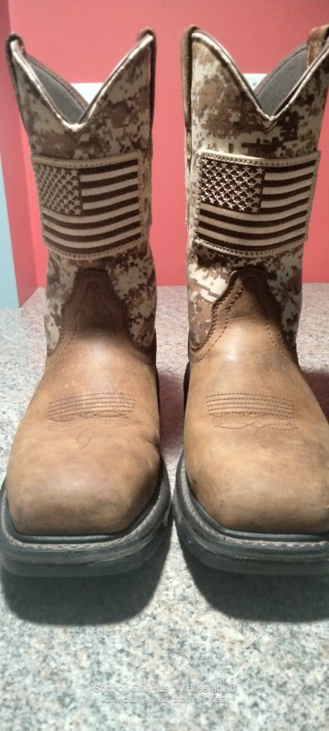 Ariant Men's Workhog Steel Toe -Size -9D