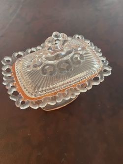 Glass Butter Dish