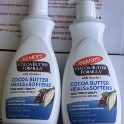 Aveeno & Palmers Lotion $6 Each