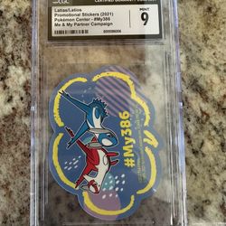 Pokemon Latias Latios Promo Sticker CGC 9 