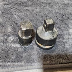 1" to 3/4" adapter. 3/4" to 1" adapter