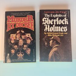 Vintage 1979 Sherlock Holmes Books