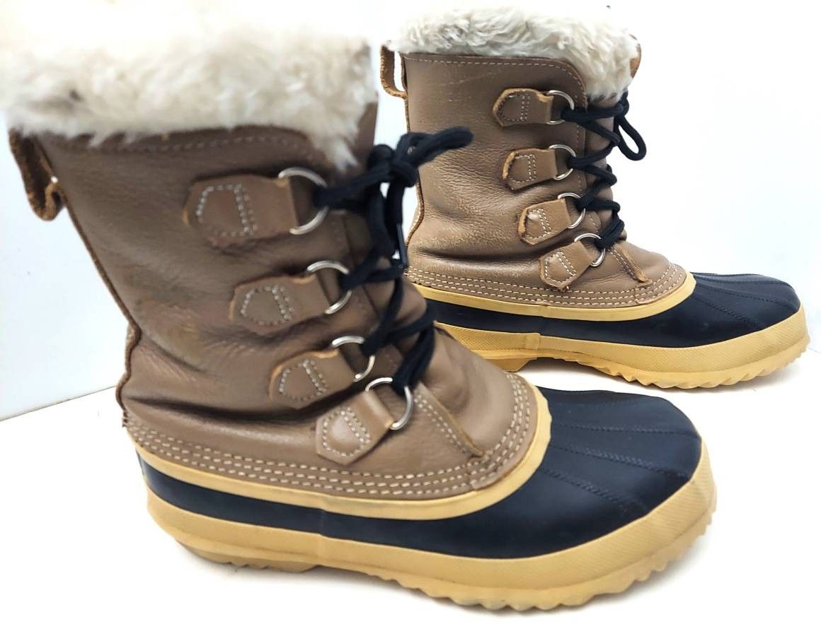 Sorel Manitou Waterproof Insulated Snow Boots -- Women's Size 8