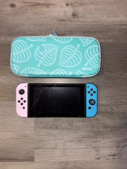 Nintendo Switch Plus Games And Case