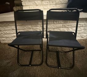 Set of 2 mini Folding Chairs for kids