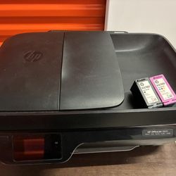 H P OfficeJet 3830 Printer (with 2 cartridges)