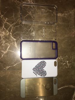 5 iphone 5 cases! All in one set!