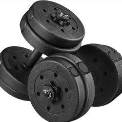 Pair Of 33Lb Dumbbells - 614276