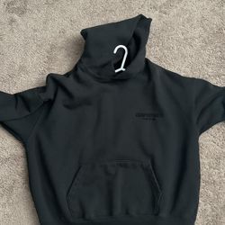 Black Essentials Hoodie Size M