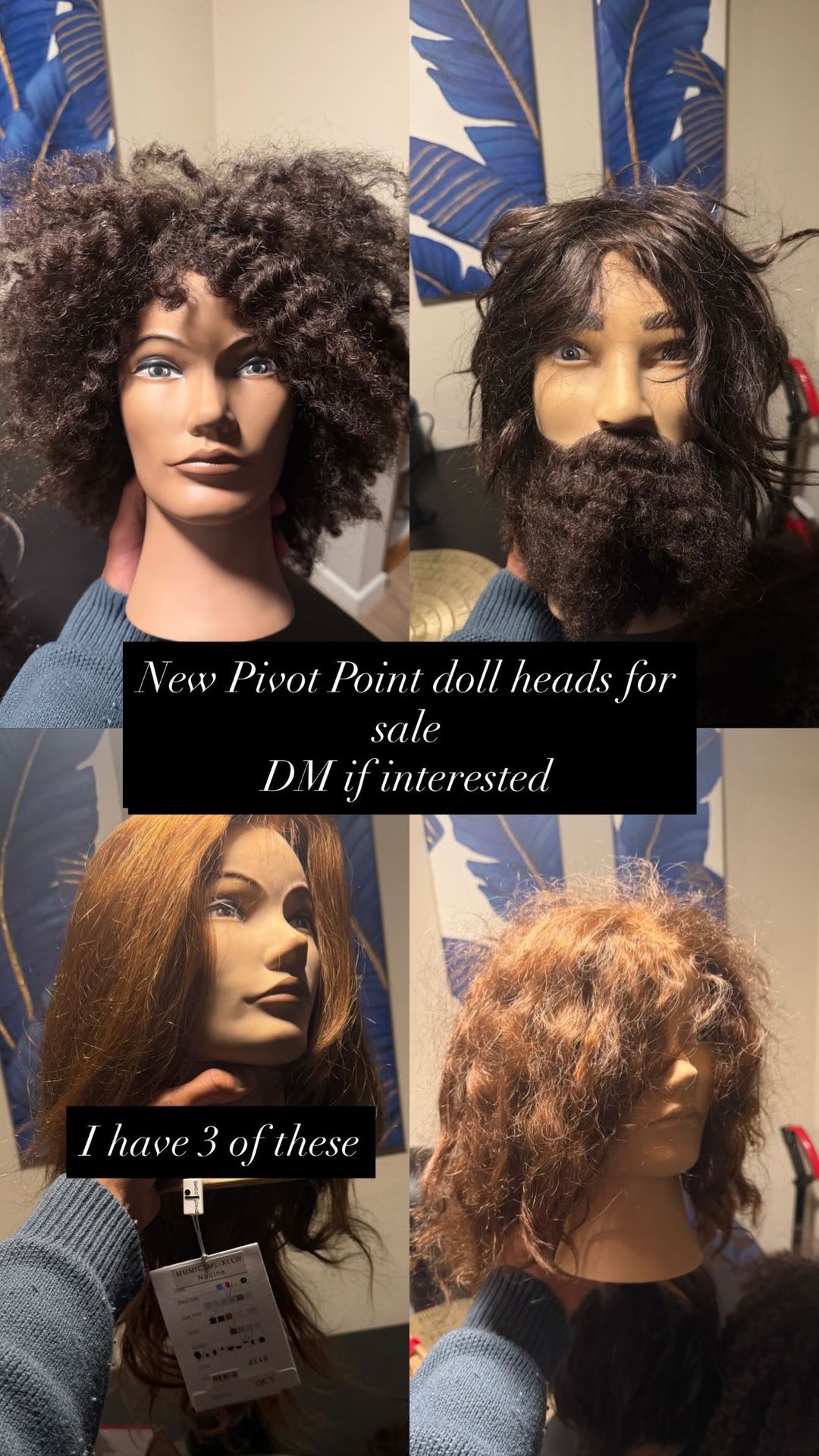 Pivot Point Doll Heads