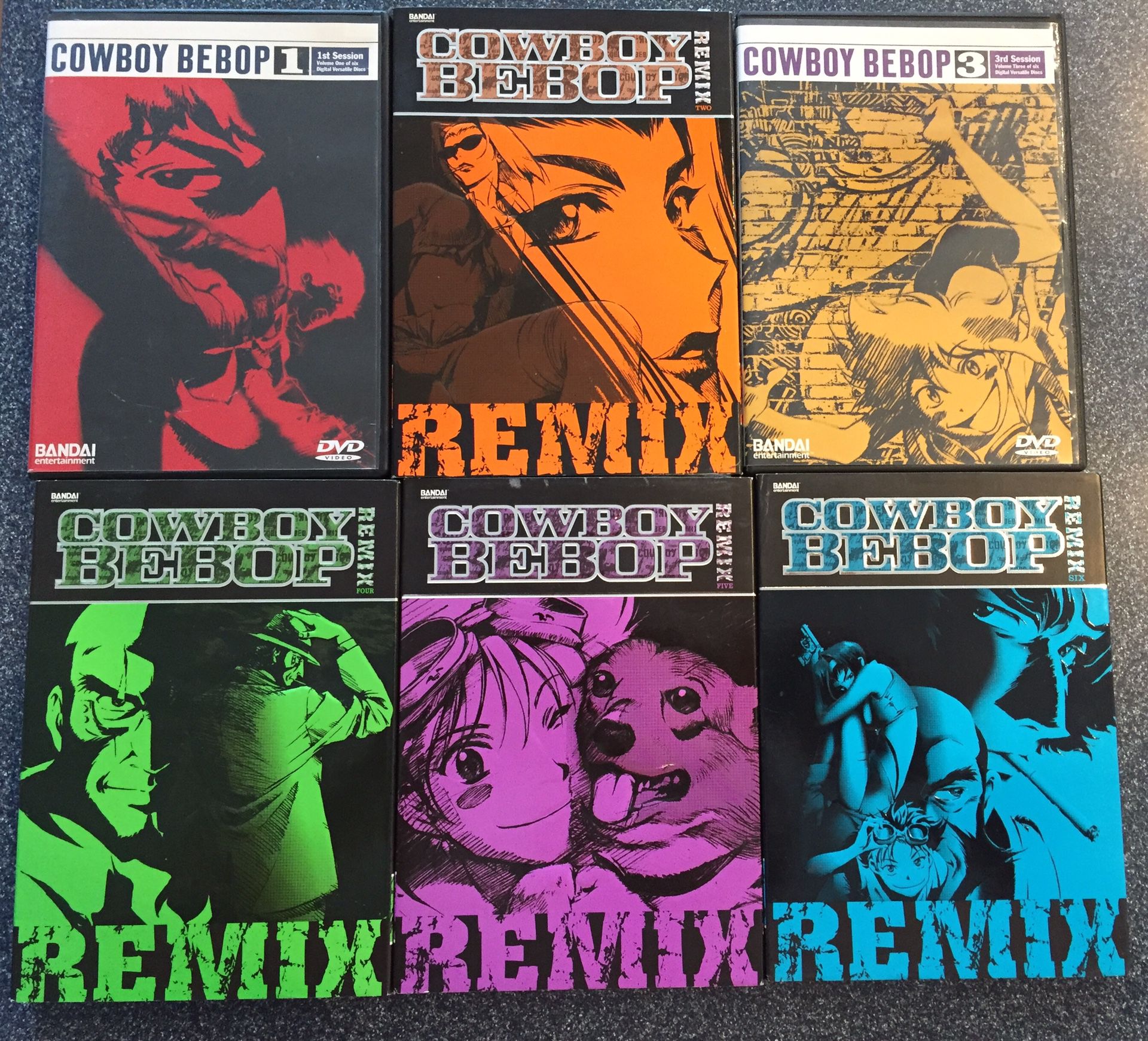 Cowboy Bebop Full Series DVDs