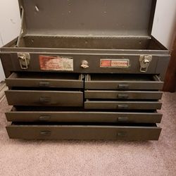 Vintage Craftsman 7drawer Machinist Tool Chest.