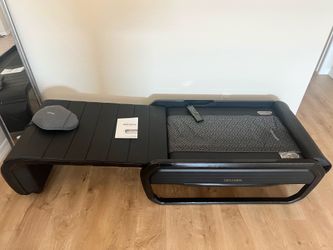 ceragem massage bed, leg warmers and manual included