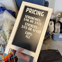 Mini Chalk Sign