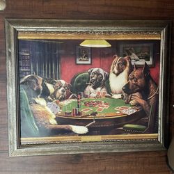 Dogs Playing Poker