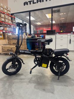 Folding electric bicycle