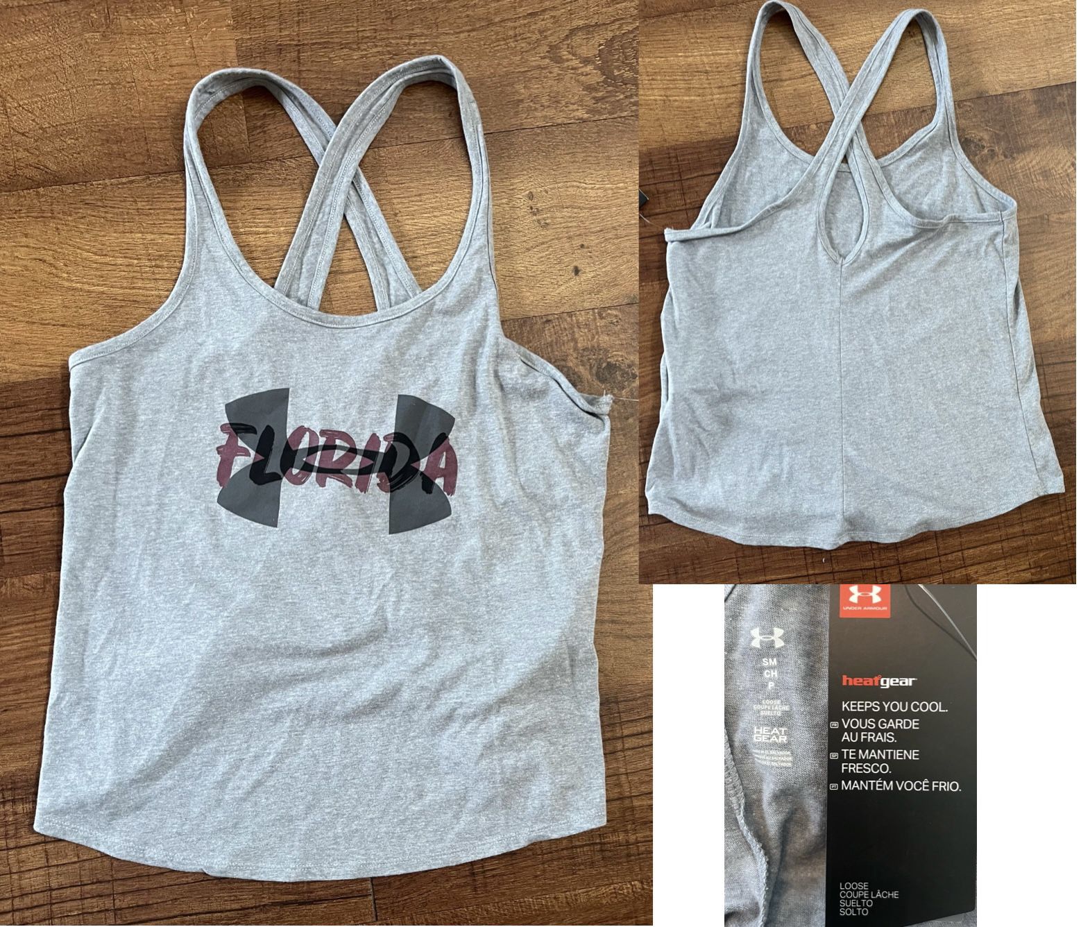 NWT Under Armour Womens Tank Top Sz Small 