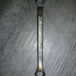 1/4 And 9/32 Wrench, Box End