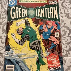 Green Lantern Vintage Comic Book