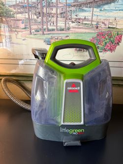 Portable Bissell Little Green ProHeat carpet and upholstery cleaner