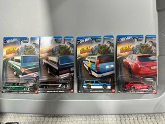 Hot Wheels Hot Wagons 4-Car Set