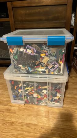 * 50 lbs. of Legos *