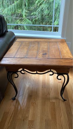 Rustic End Table