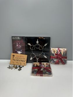 10 Wine Charms and Wine Coasters All NWT