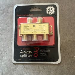Cable satellite splitter