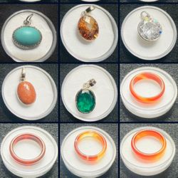 Natural carnelian Ring