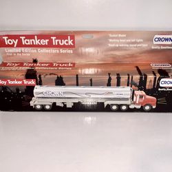 New Crown Toy Tanker Semi-Truck Limited Edition With Lights And Sounds