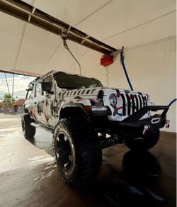 2023 Lifted Jeep Gladiator Sport S 4x4 with Custom Wrap and Mods