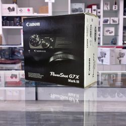 Canon PowerShot G7X Mark III Silver **SALE**