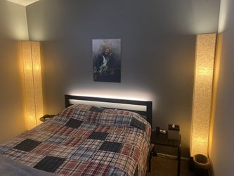 2 Tall, Rectangular Modern / Contemporary Floor Lamps