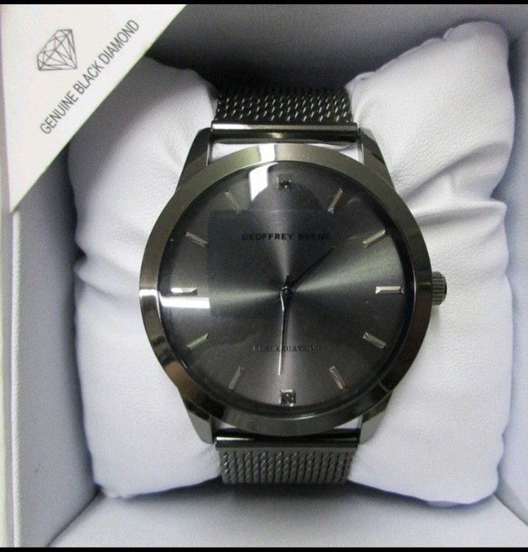 GENUINE BLACK DIAMOND / MENS WATCH