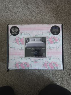 Luxury Hotel Collection King Microfiber Sheet Set