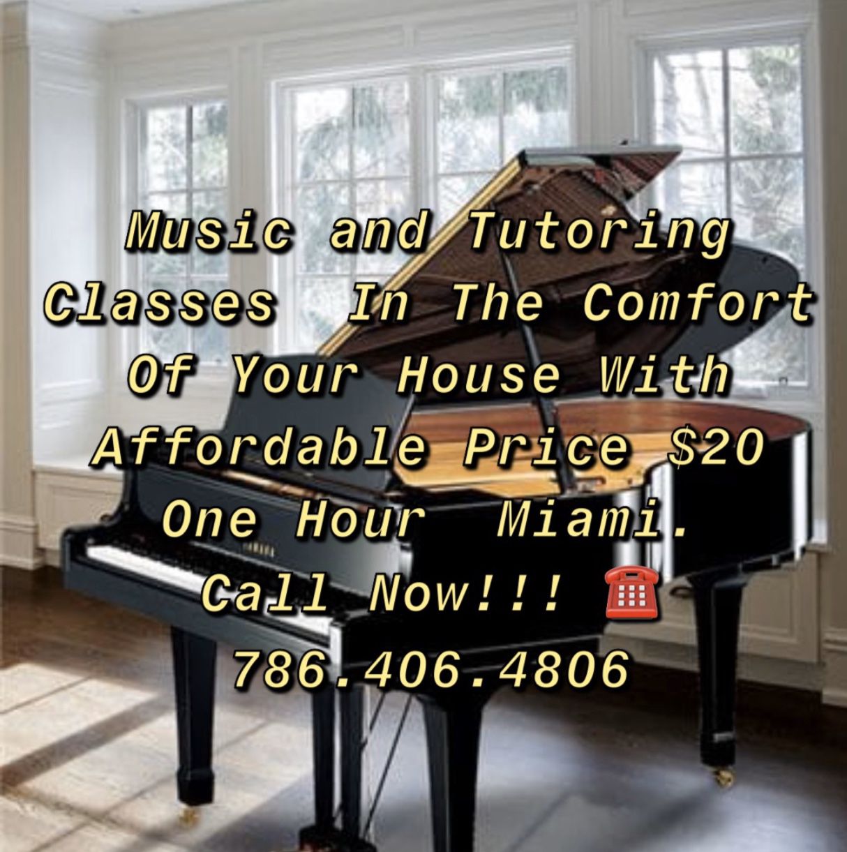 MUSIC AND TUTORING CLASSES