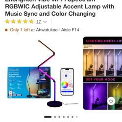 Color Changing Adjustable Lamp - Like New! 